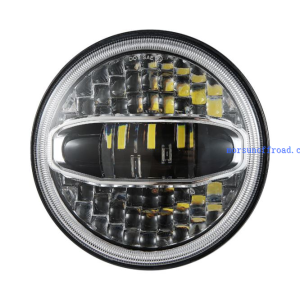 Modènize nouvo Led Headlight 7 Inch Pou Harley