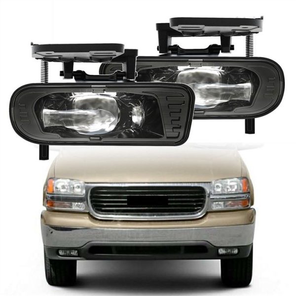 MorSun Driving Light dirije limyè bwouya pou konpatib ak 1999-2002 GMC Sierra 2000-2006 GMC Yukon Pickup Truck